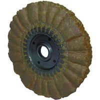 柳瀬 ヤナセ オープンサイザルバフ 色処理 300x100x25.4 ブラウン OSB300-C 1個 417-7235（直送品）