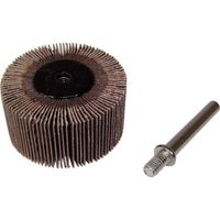 柳瀬 ヤナセ ワンタッチ軸付フラップホイール 40x25x6 #40 UFN4025A3 1セット(10本) 812-7075（直送品）