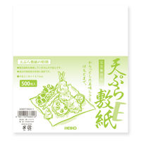 シモジマ 敷紙 ヘイコー天ぷら敷紙E 500枚入/袋 4901755688016 1箱(10袋)（直送品）