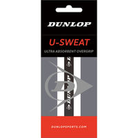 DUNLOP(ダンロップ) テニス オーバーグリップ ドライタイプ U-SWEAT ホワイト DTA2040 1セット（20袋）（直送品）