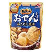 味の素 鍋キューブ おでん本舗 あごだし醤油 66g x8 4901001678594 1セット(8個)（直送品）