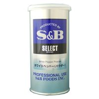 エスビー食品 S&B セレクト ホワイトペッパーパウダー S缶 80g x5 4901002894498 1セット(5個)（直送品）