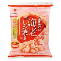 越後製菓 海老しお焼き 56g x12 4901075012973 1セット(12個)（直送品）