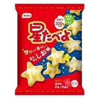 栗山米菓 星たべよ しお味 6袋 x20 4901336104355 1セット(20個)（直送品）