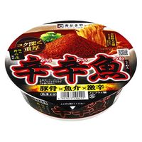 寿がきや食品 寿がきや 麺処井の庄監修辛辛魚らーめん カップ 136g x12 4901677190291 1セット(12個)（直送品）