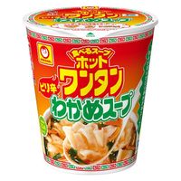 東洋水産 マルちゃん ホットワンタンわかめスープ 45g x12 4901990052221 1セット(12個)（直送品）