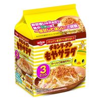 日清食品 チキンラーメン もやサラダガーリック醤油たれ 41gX3袋 x9 4902105112151 1セット(9個)（直送品）