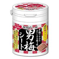 ノーベル製菓 ノーベル 男梅シート ボトル 75g x4 4902124071613 1セット(4個)（直送品）