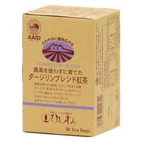 菱和園 ひしわ 農薬を使わずダージリンブレンド紅茶 2gx20袋 x10 4961332004844 1セット(10個)（直送品）