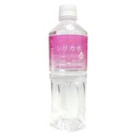 友桝飲料 シリカ水 ペット 555ml x24 4964621201061 1セット(24個)（直送品）