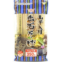 田靡製麺 山芋入り出石そば チャック付き 350g x18 4974657436207 1セット(18個)（直送品）
