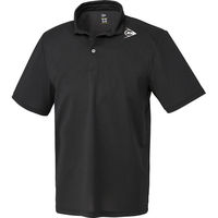 DUNLOP(ダンロップ) テニス ゲームシャツ ユニセックス ゲームポロシャツ S ブラック DAP1144 1セット（2枚）（直送品）