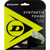 DUNLOP(ダンロップ) テニス 硬式ガット シンセティック・タフ 125 ブラック DST21001 1セット（2個）（直送品）