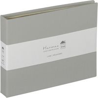 ナカバヤシ ハルマー ポケットアルバム L判40枚 グレー A-HRLP-101-N 1冊