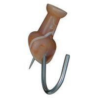 ベロス ダルマボードフックピンマブルブラウン3本 BHP-3512BR 1枚