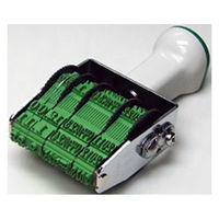 サンビー テクノタッチ回転印 和西暦 明朝体4号 TK-DH4 1個