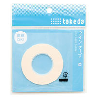 TTC ラインテープ 1.5mm幅 16m巻 白 25-1760 1個