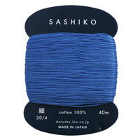 横田 ダルマ 刺し子糸 〈細〉 カード巻き Col.225 40m DRM2400-225 1枚