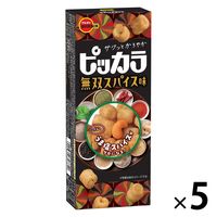 ピッカラ 無双スパイス味 1セット（1箱×5） ブルボン おかき おつまみ