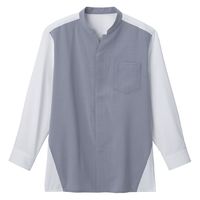 サーヴォ “吸汗速乾・冷感” 男女兼用シャツ九分袖 LL ブルーグレー WP1501-B7 1着（直送品）