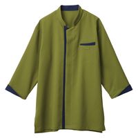 サーヴォ スタンドカラーショップコート L グリーン AD0601-H3 1着（直送品）