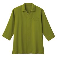 サーヴォ 襟付きショップコート M グリーン AD0602-H3 1着（直送品）