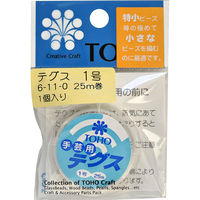 TOHO(トーホー) TOHO テグス 太さ約0.17mm×約25m巻 1号 スキ 6-11-0 1セット(5個)