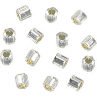 ト ー ホ (株) TOHO 六角ビーズ 大 糸通しビーズ 外径約3mm 1m入り No.21 6KL-21-PC 1箱(5枚入)（直送品）