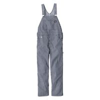 コーコス信岡　Dickies  D-7109  ライト　ストレッチヒッコリー　オーバーオール XXL ネイビー 1着（直送品）