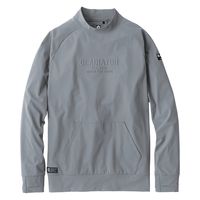 コーコス信岡　GLADIATOR  G-7528  冷感ストレッチモックネック長袖シャツ 3XL グレー 1着（直送品）