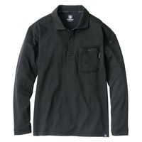 コーコス信岡　GLADIATOR  G-1688  ＭＡＸＤＲＹ ＩＣＥ冷感長袖ポロシャツ  6L ブラック 1着（直送品）