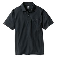 コーコス信岡　GLADIATOR  G-1687  ＭＡＸＤＲＹ ＩＣＥ冷感半袖ポロシャツ  6L ブラック 1着（直送品）