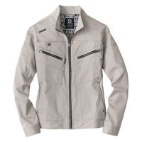 コーコス信岡　GLADIATOR  GA-3930  ストレッチ　マイクロへリンボンジャケット 6L アッシュ 1着（直送品）