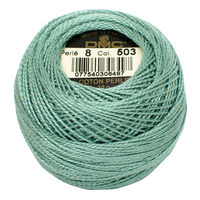 ディー・エム・シー DMC 8番糸 刺繍糸 パールコットンボール #503 DMC8-503 1箱/10玉入（直送品）