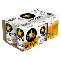 サッポロビール サッポロ 生 黒ラベル 6缶パック 135x6 x4 4901880851361 1セット(6缶x4パック)（直送品）