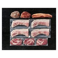 牛一 鹿児島県産黒豚生ハム・パンチェッタ(生ベーコン)・ローストポーク 24191645 1個（直送品）