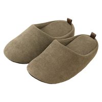 センコー SDS スムージィパイル スリッパ L:約24-26cm カーキ BBC231020 1足（直送品）