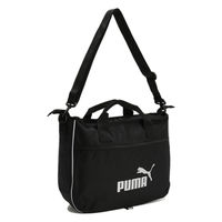 PUMA(プーマ) ショルダーバッグ プーマ レッスン バッグ II プーマ　ブラック×チームシルバー 079030 1個（直送品）