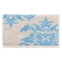 センコー DECORMUSEE サミーラ タオル 約34×80cm ブルー×グレー DM 151215 1枚（直送品）