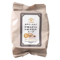 サンクゼール 久世福商店 昆布だし仕立て 沖縄もずくと比叡ゆばのスープ 1袋（5食入）
