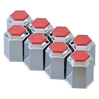 パーマンコーポレーション プラナットキャップ 41mm 8ヶ入 大型車用 赤色レンズ付 リア 1214231000 1個（直送品）