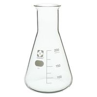 柴田科学 柴田 三角フラスコ(目安目盛付) 24910805 200ML(010530-200A) 1個（直送品）