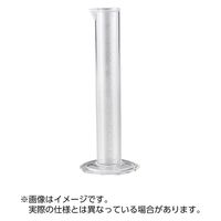 サンプラテック メスシリンダー(AS樹脂製)透明 08253506 300ML(1006) 1個（直送品）