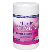 サラヤ サラヤジアクロス(容器) 容器付 25269600 42386(80マイイリ) 1箱(80枚x20個入)（直送品）