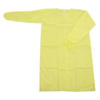 SMSアイソレーションガウン(カフ付) 25323400 77153(120マイ)イエロー 1箱(120入)（直送品）
