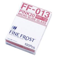 松浪硝子工業 ファインフロスト(ピンク20) 23502610 FF-013(100マイ) 1箱(100入)（直送品）