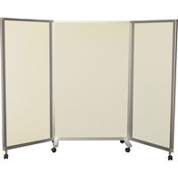 東京ブラインド工業 吸音3連スクリーン(抗ウイルス・制菌 両面吸音 25304000 FTSV211411(アイボリー) 1台（直送品）