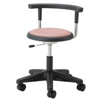 松吉医科器械 マツヨシ クランケチェア(背付) キャスタータイプ 24911300 ピンク MY-N3520N(キャスタータイプ) 1台（直送品）