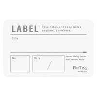 コスモテック RETAG ラベルシール 24987900 RT-LS(2マイ) 1箱(2枚x10入)（直送品）