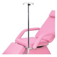 【軒先渡し】高田ベッド 治療チェアー用点滴棒取付セット 取付金具付 23277901 TB-530-10(カナグツキ) 1セット（直送品）